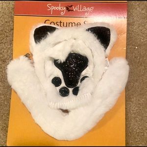 White Fur Polar Bear or Snow Kitty Costume